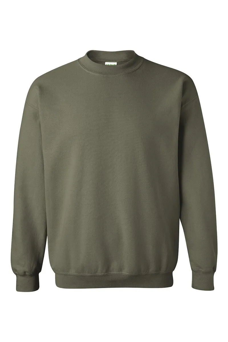 Santa Highland Cow Heavy-weight Crew Sweatshirt