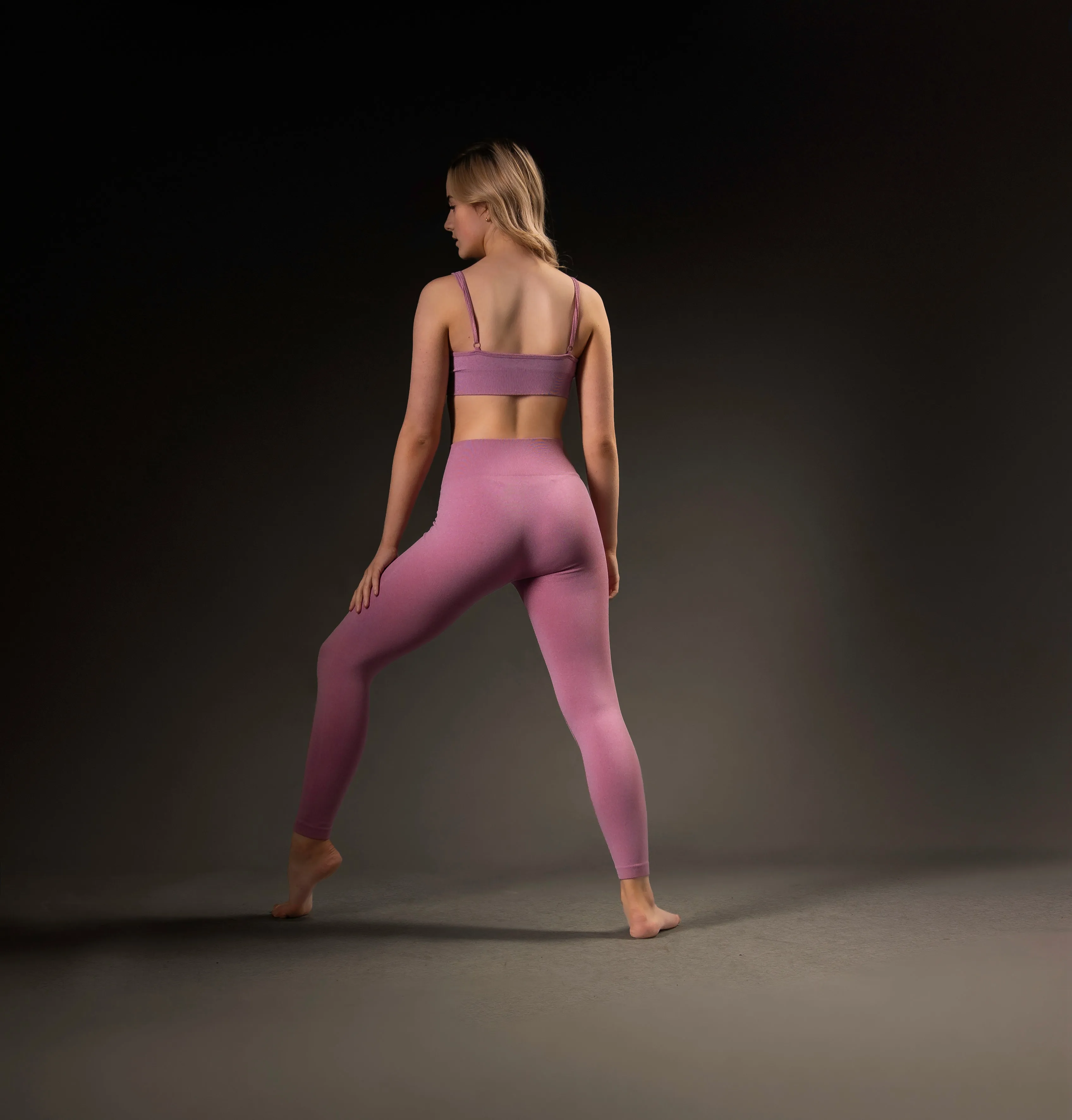 Silky Active Bra Top - Purple