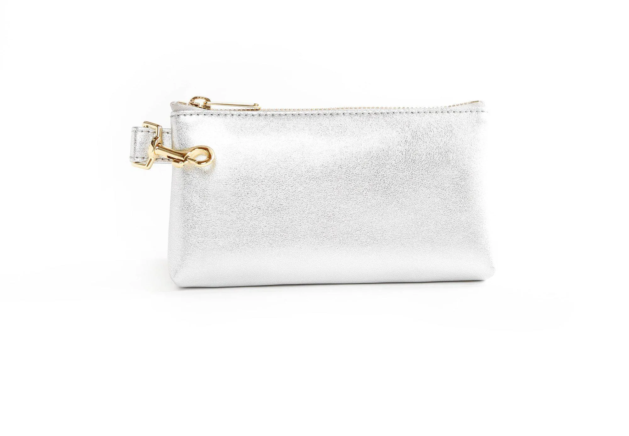 Stunning Silver PREMIUM LEATHER Bag