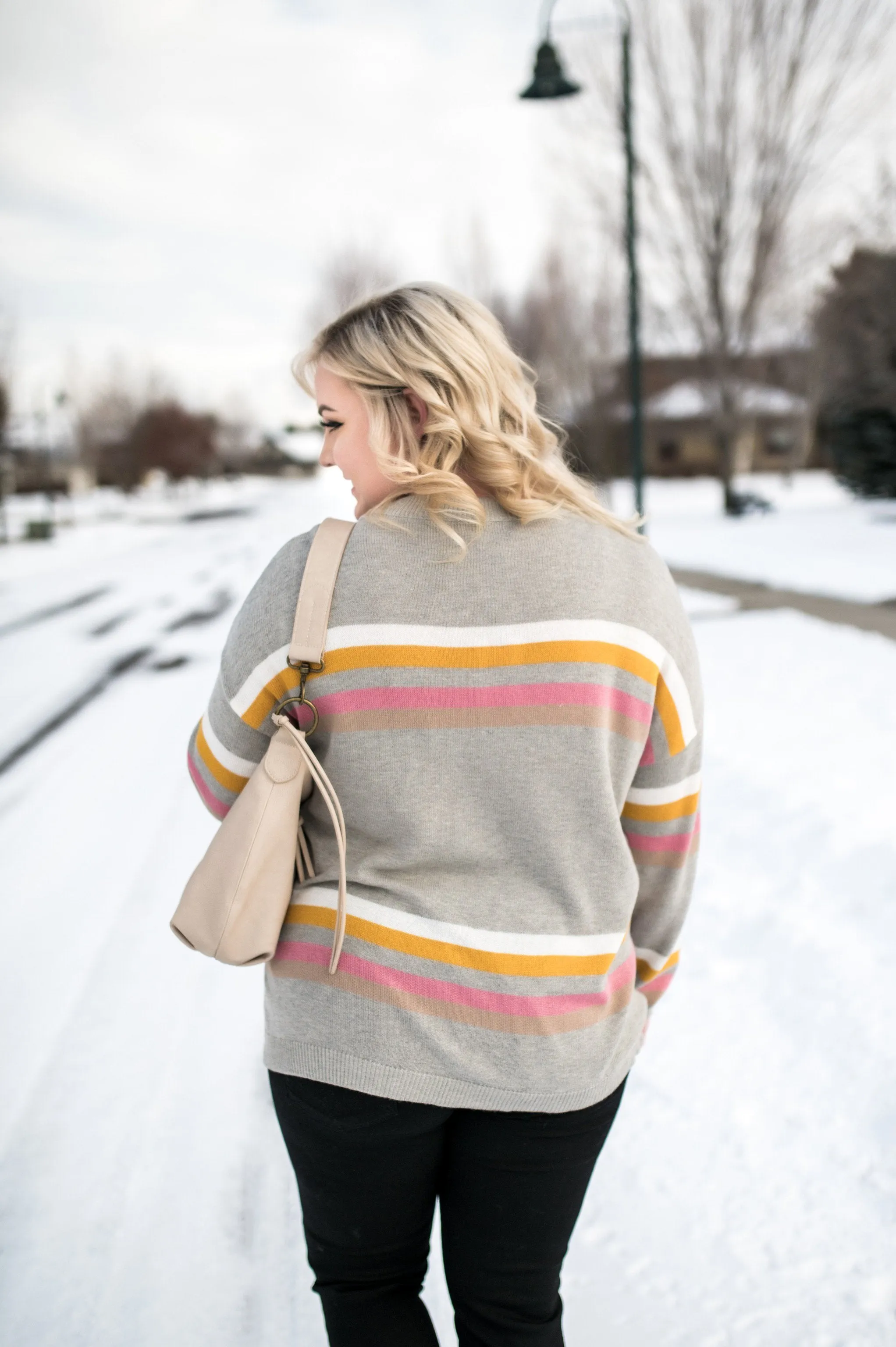 Sweet Treat Striped Sweater