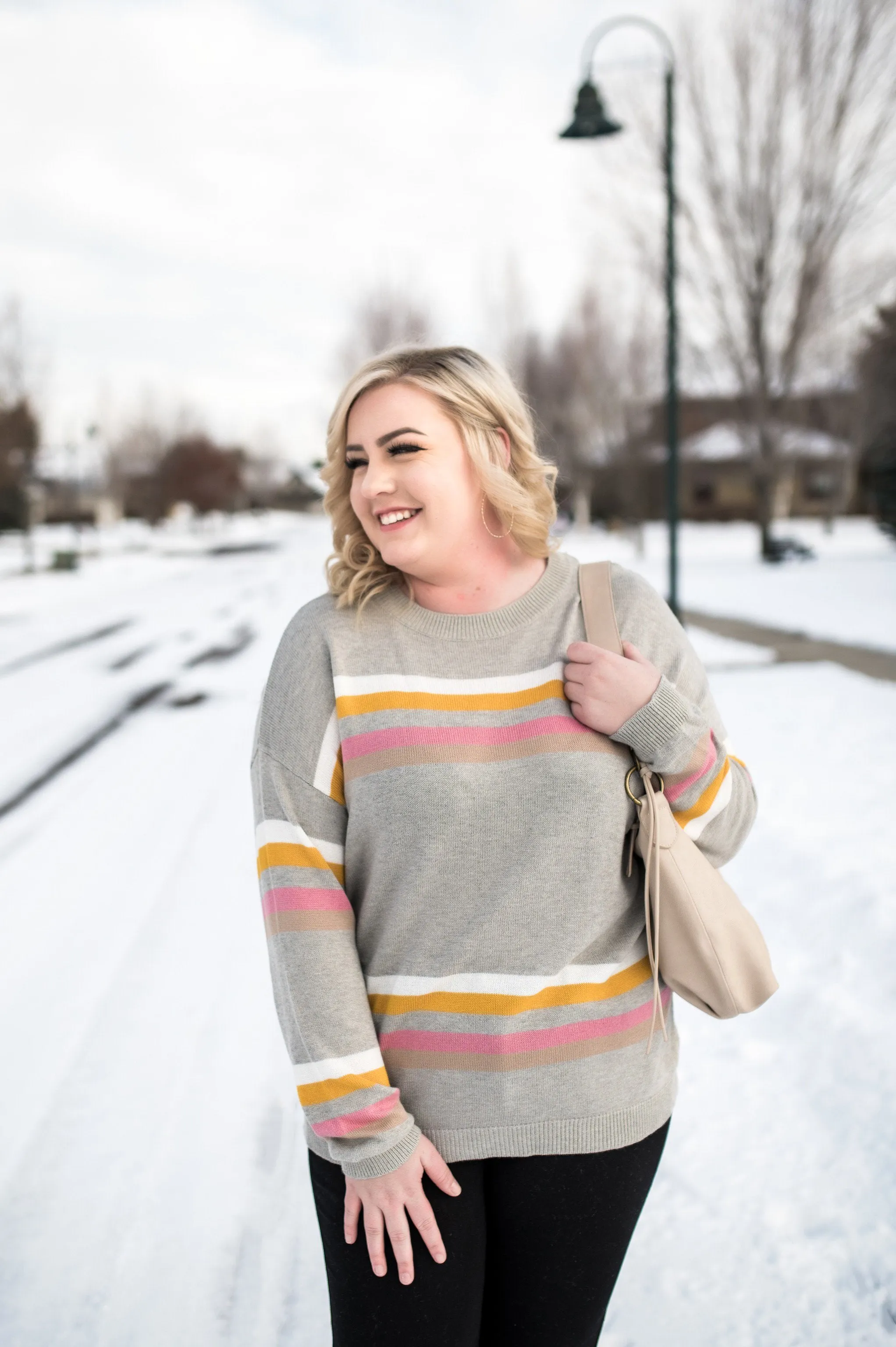 Sweet Treat Striped Sweater