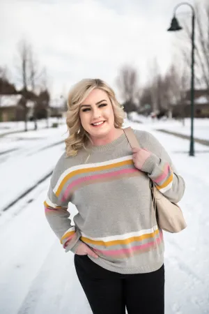 Sweet Treat Striped Sweater