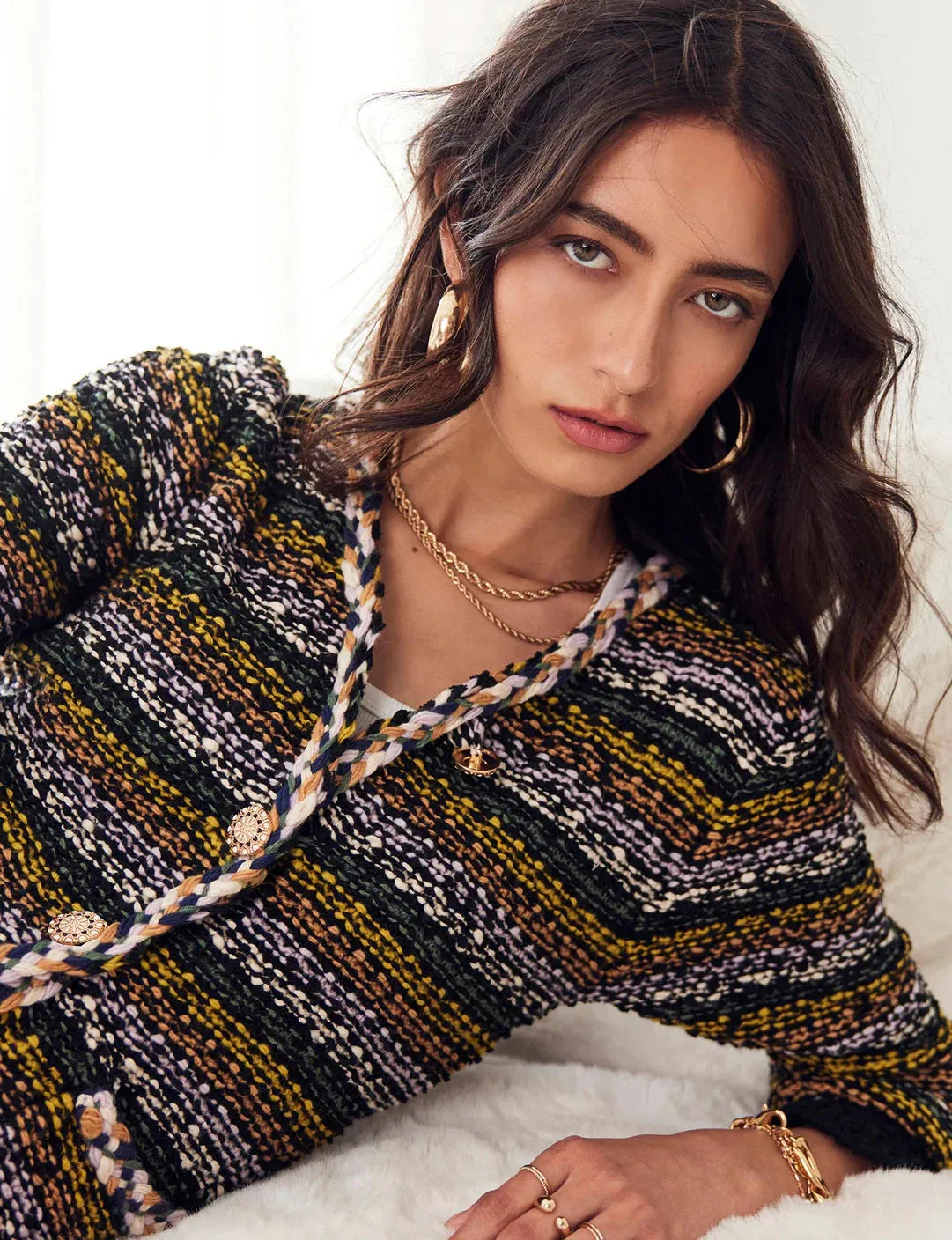 The Louise Cardi by Heartloom - Black