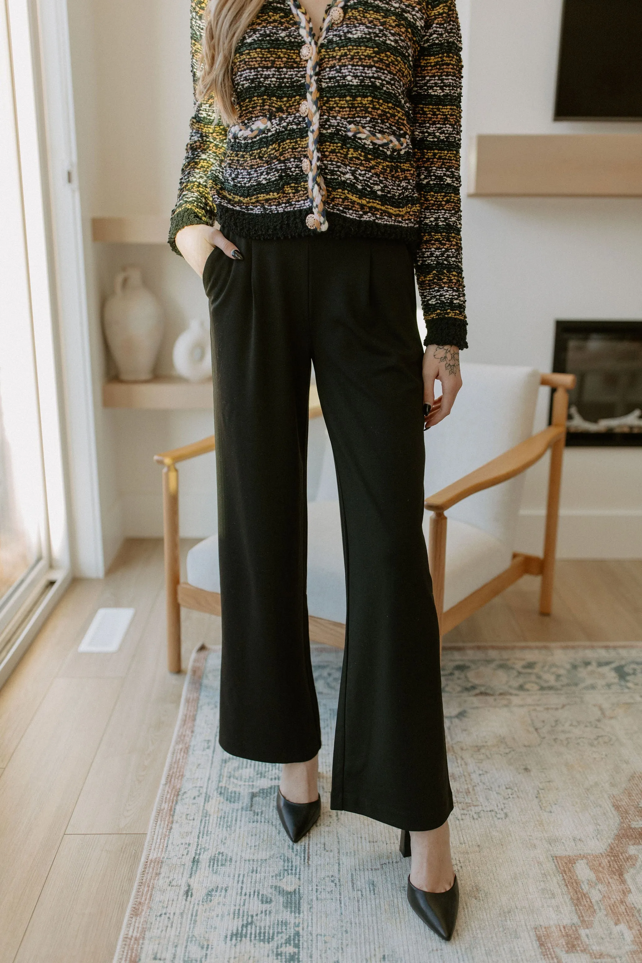 The Louise Cardi by Heartloom - Black