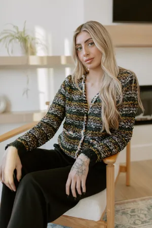 The Louise Cardi by Heartloom - Black