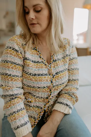 The Louise Cardi by Heartloom - Ivory