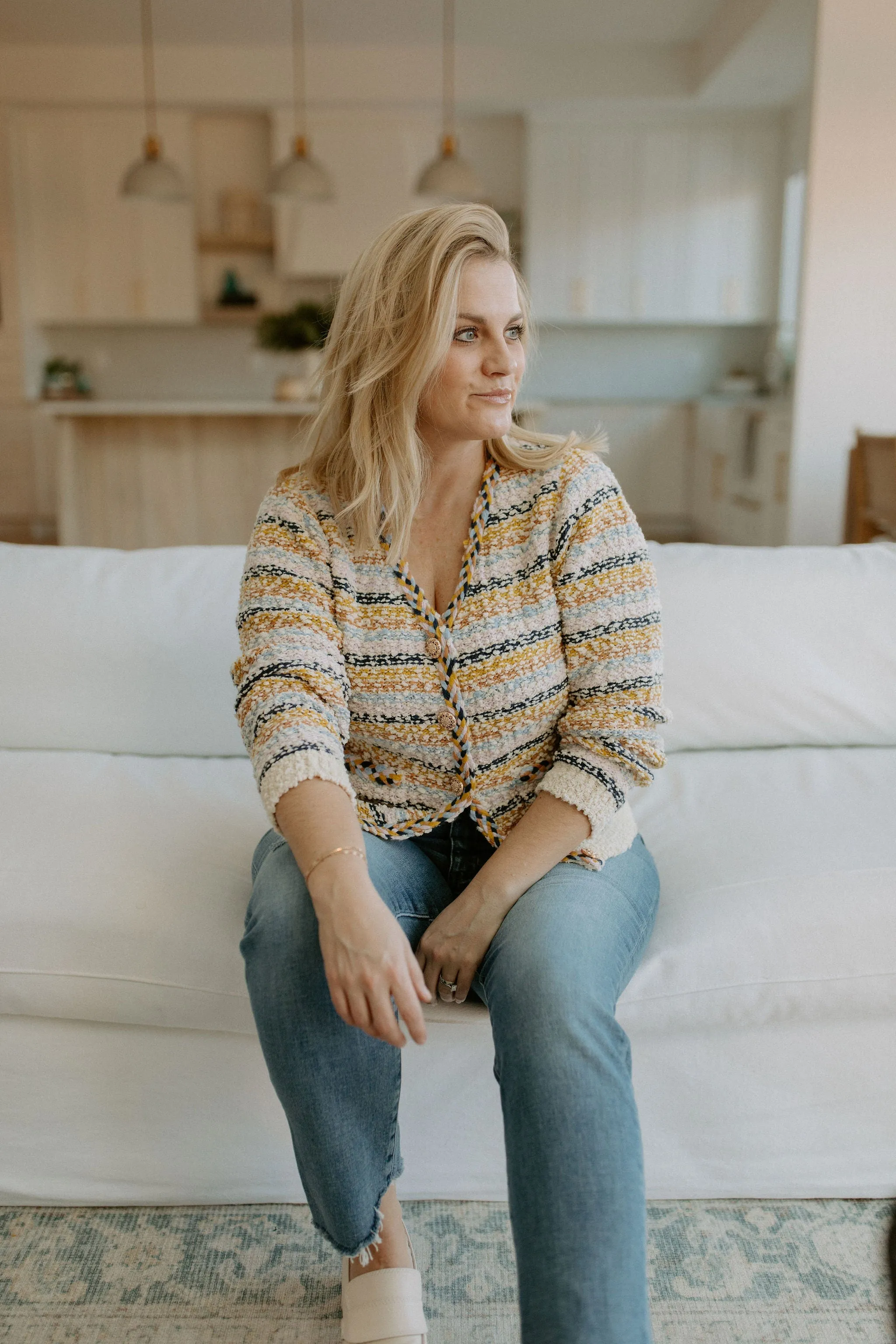 The Louise Cardi by Heartloom - Ivory