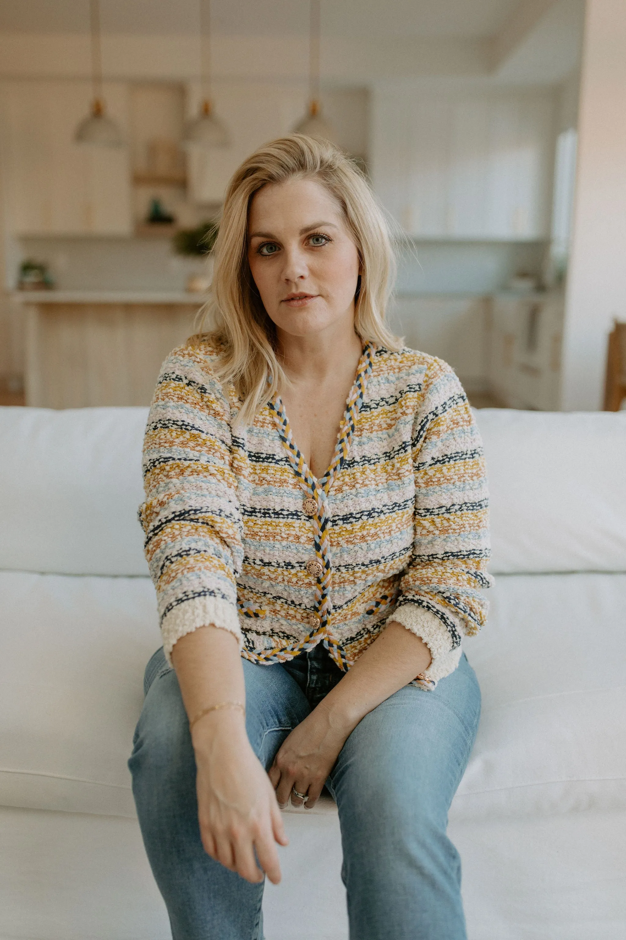 The Louise Cardi by Heartloom - Ivory