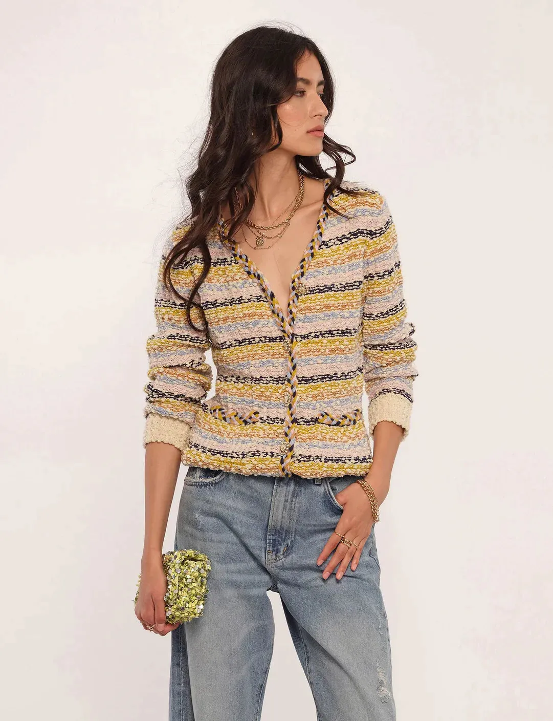 The Louise Cardi by Heartloom - Ivory