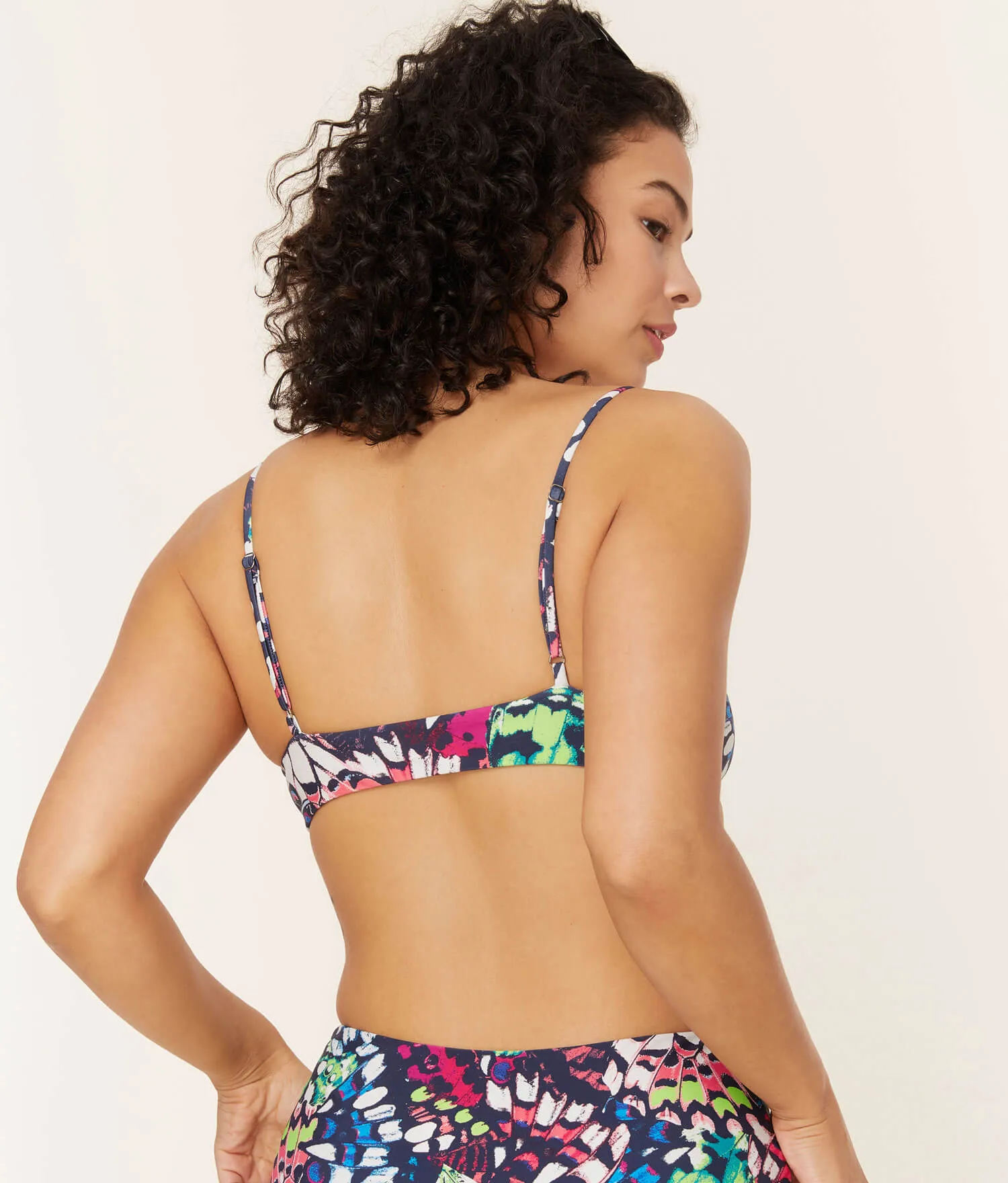 The Molokai Bikini Top - Eco Nylon - Butterfly