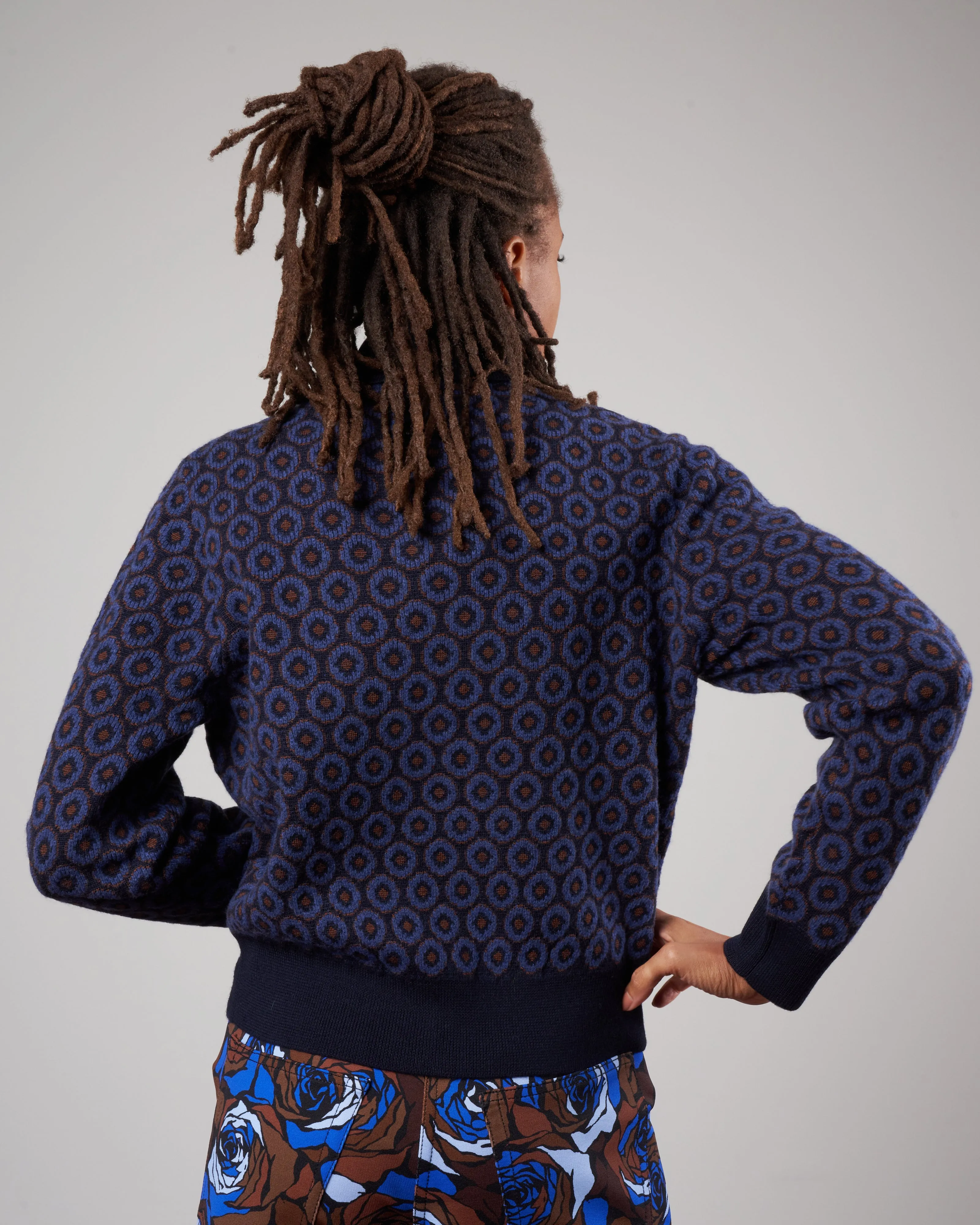 tiffany cardigan - navy 509