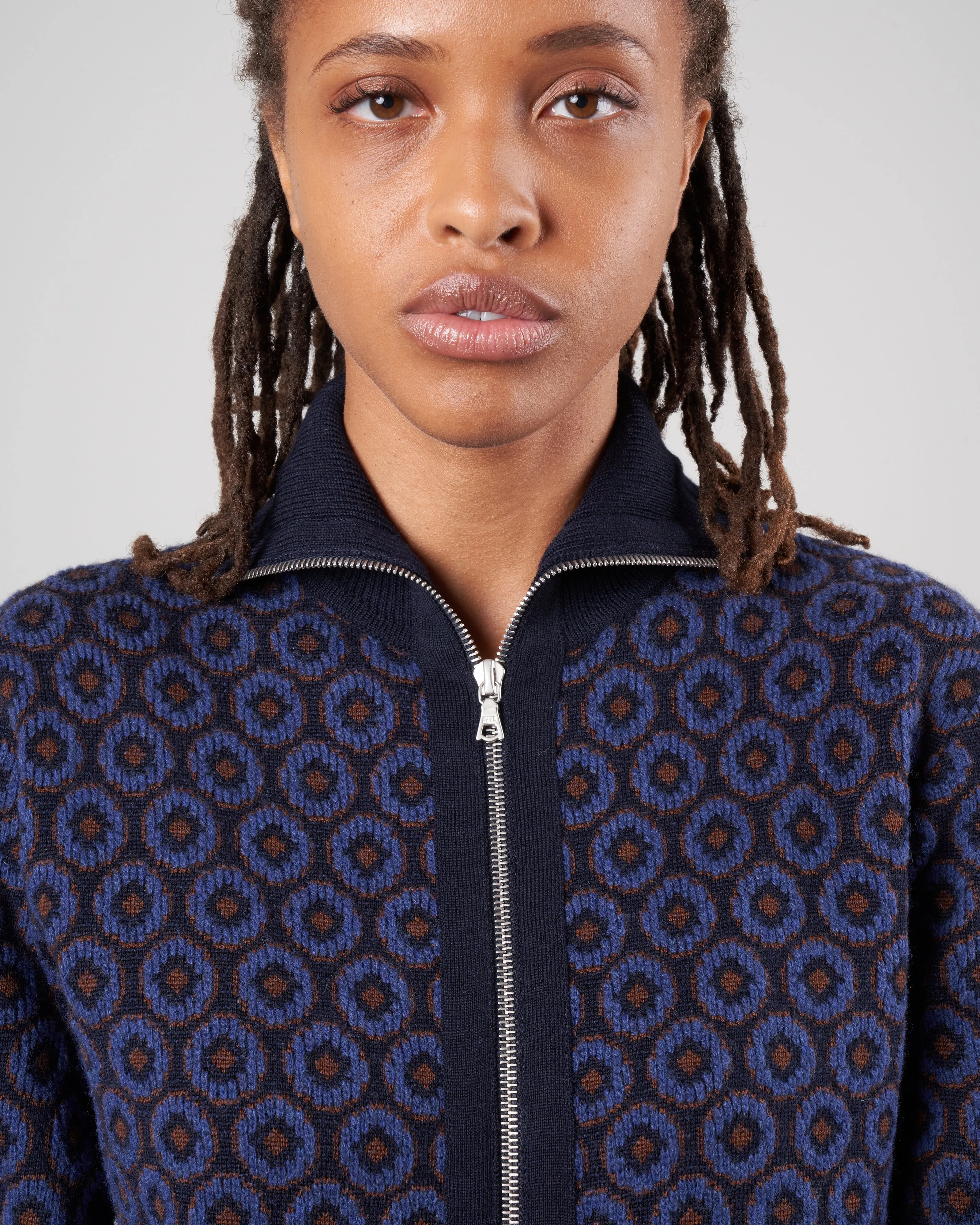 tiffany cardigan - navy 509
