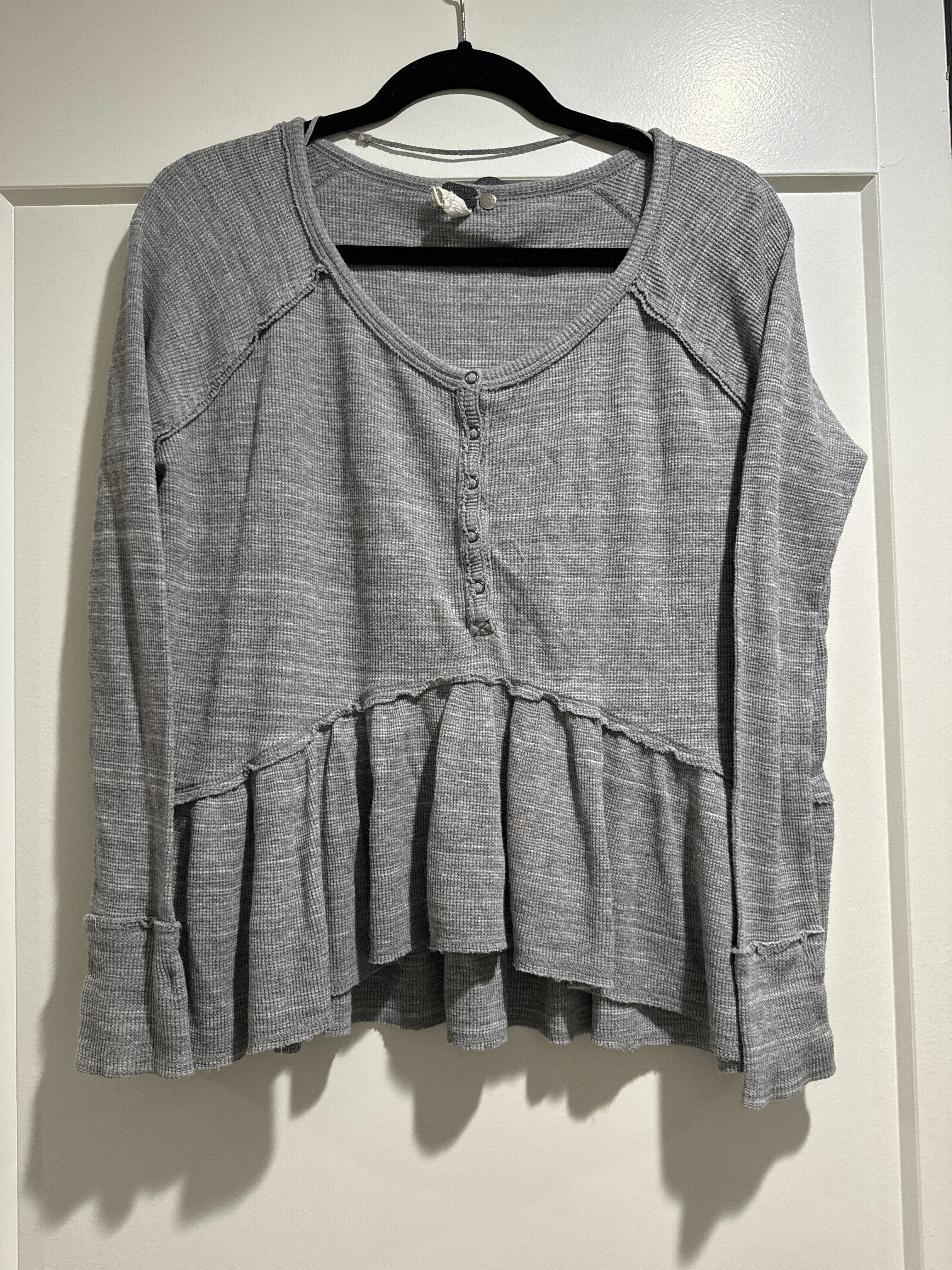 Top Long Sleeve By We The Free  Size: Xs