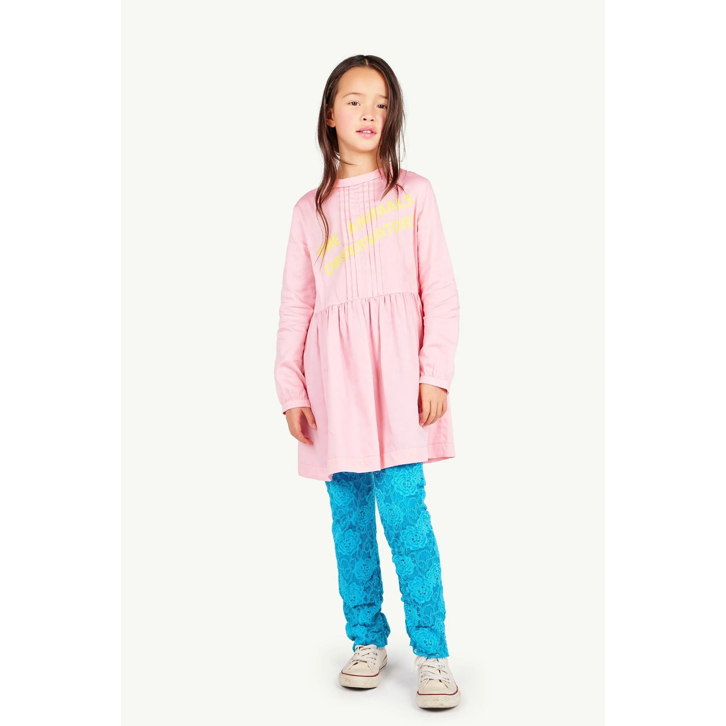 Tortoise Kids Dress Pink