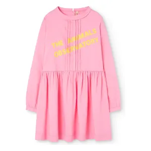 Tortoise Kids Dress Pink