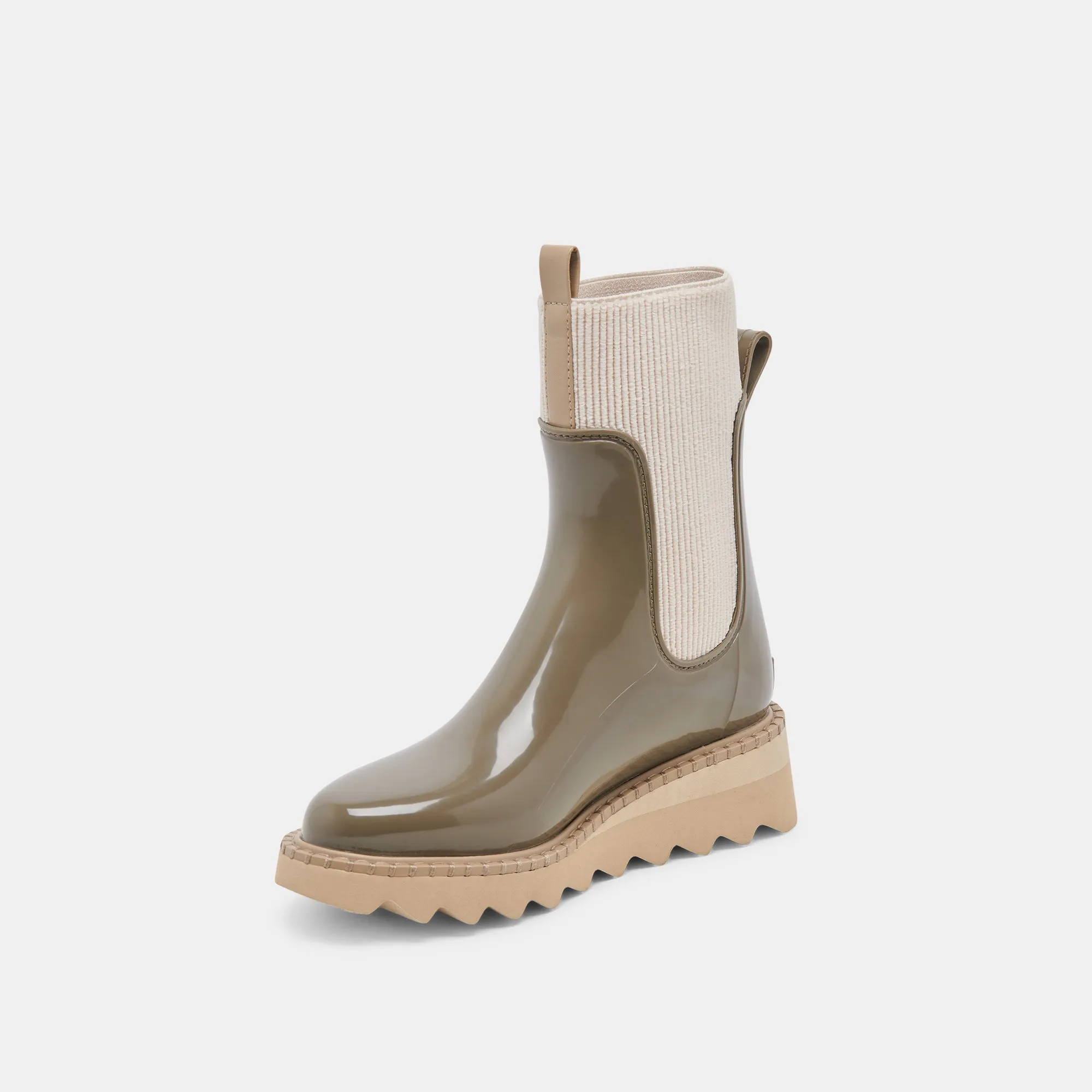 TROPIC H2O BOOTS DK MOSS PATENT STELLA