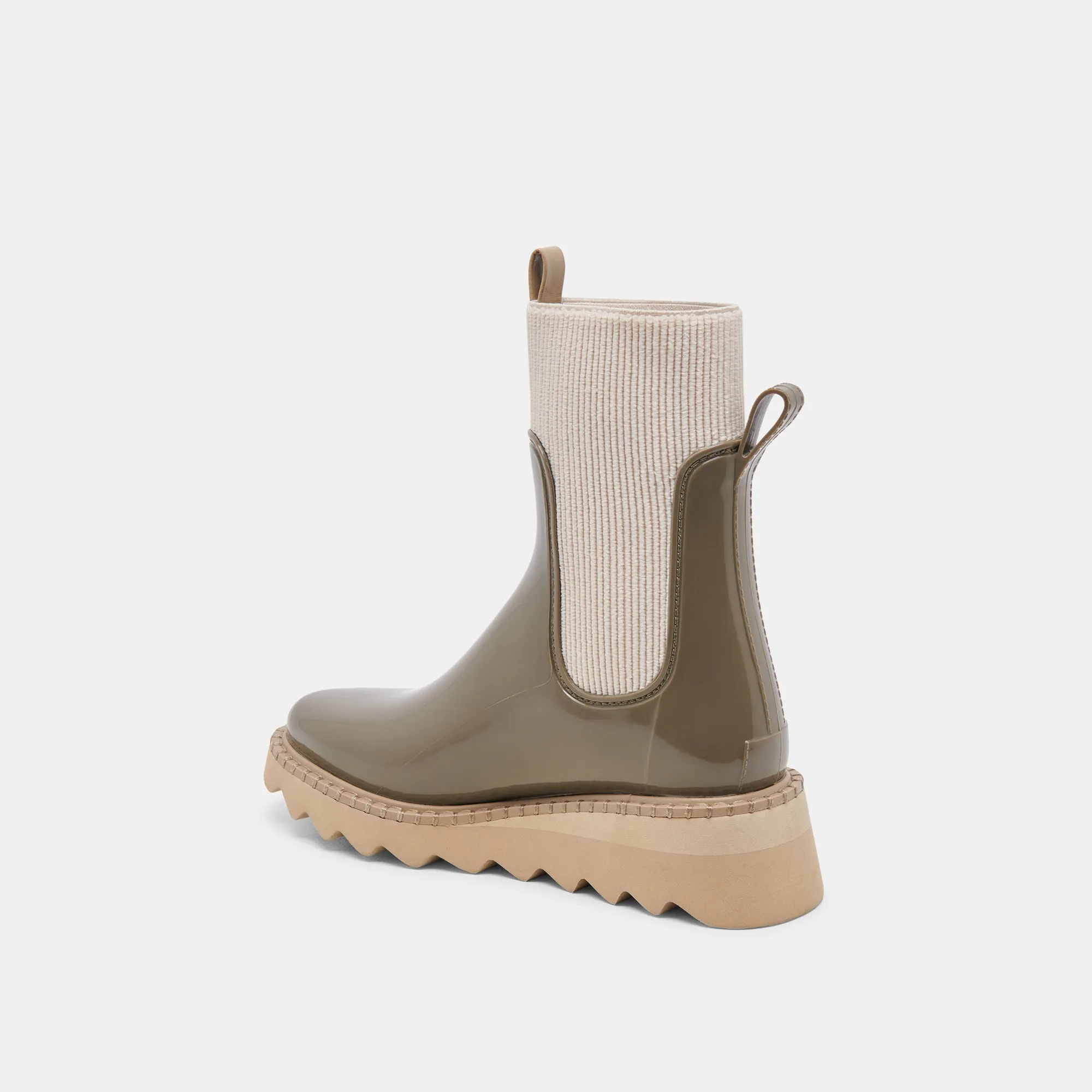 TROPIC H2O BOOTS DK MOSS PATENT STELLA