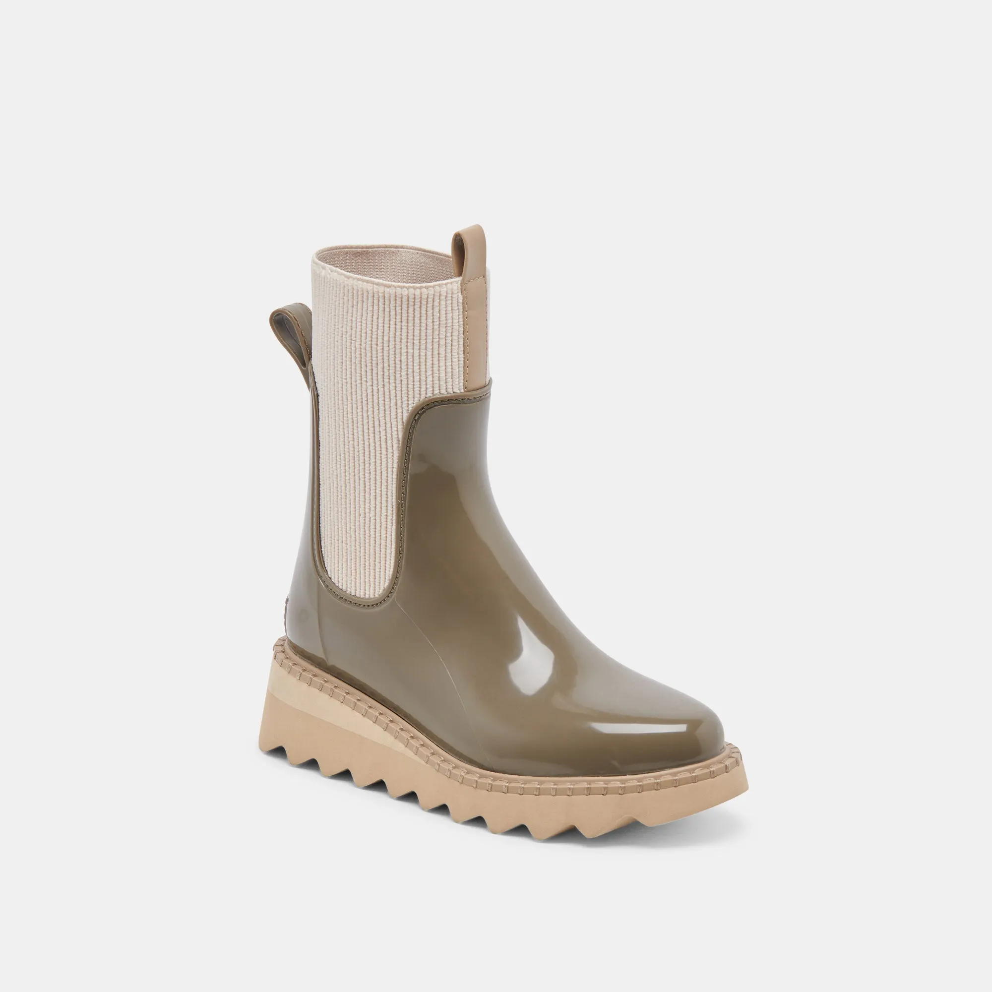 TROPIC H2O BOOTS DK MOSS PATENT STELLA