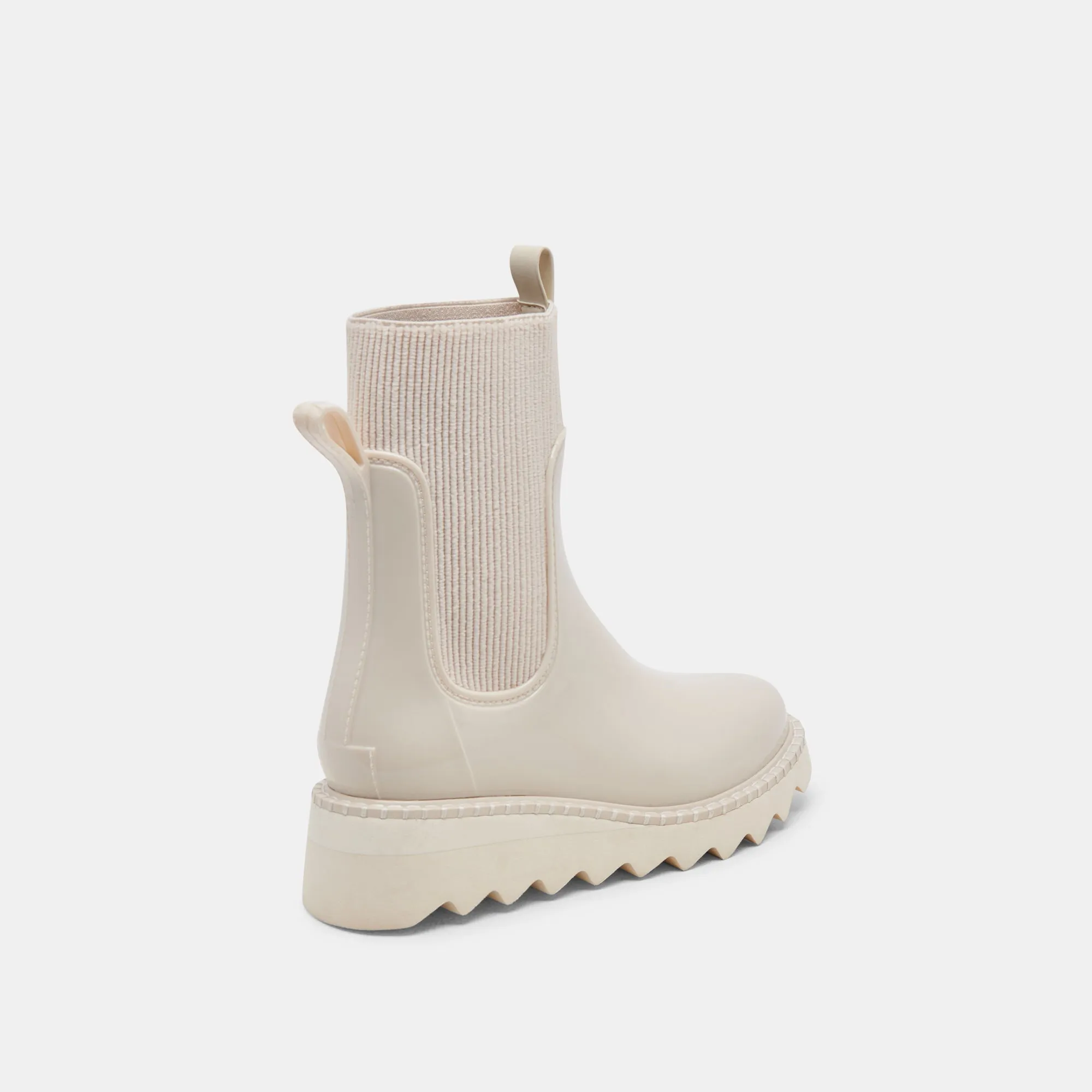 TROPIC H2O BOOTS IVORY PATENT STELLA