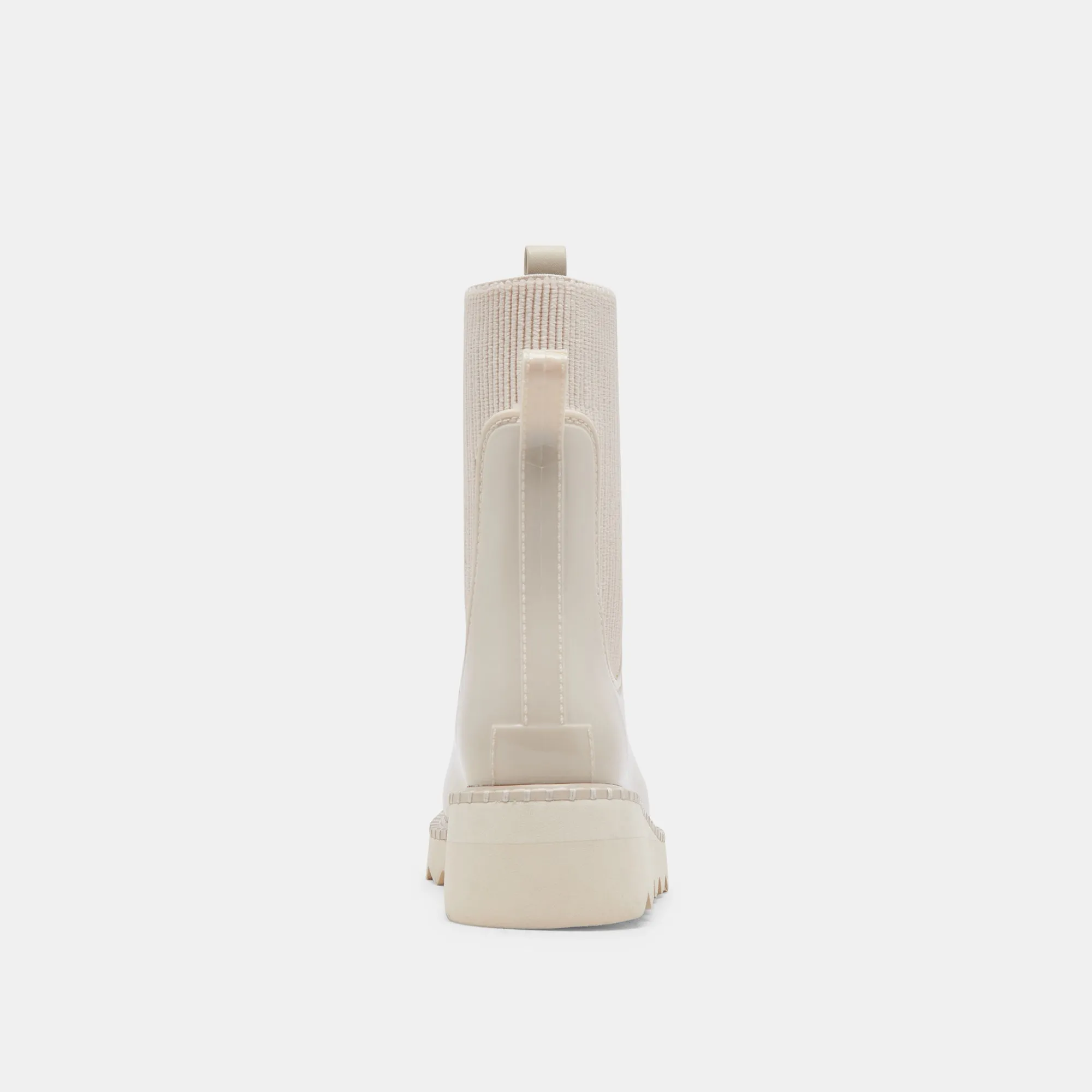 TROPIC H2O BOOTS IVORY PATENT STELLA