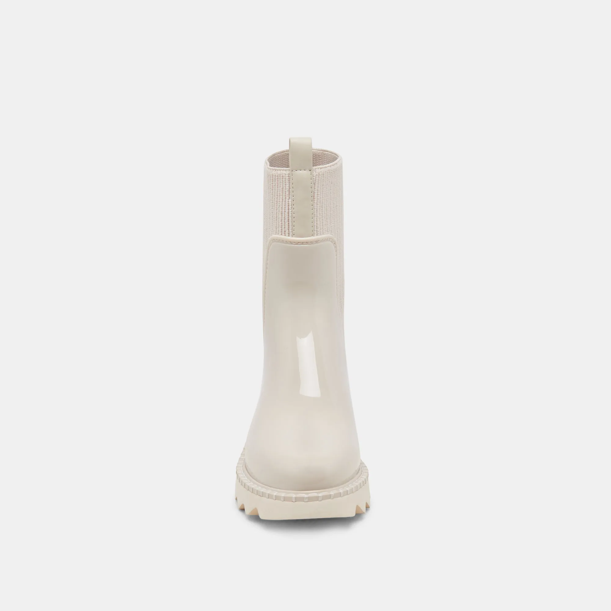 TROPIC H2O BOOTS IVORY PATENT STELLA