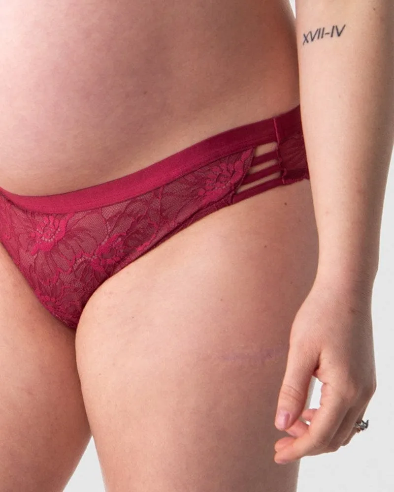 True Luxe Bikini Brief - Persian Rose