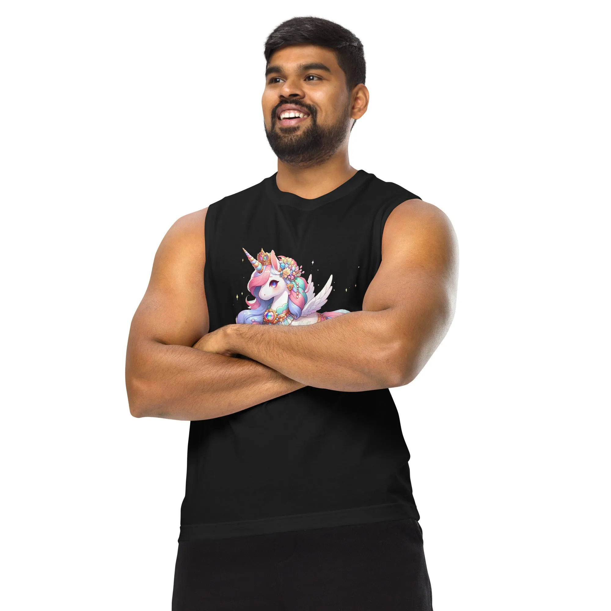 Unicorn Princess Muscle Shirt by #unicorntrends