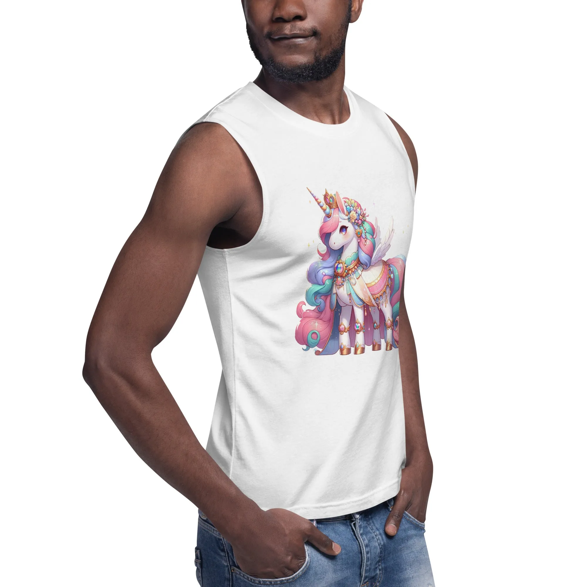 Unicorn Princess Muscle Shirt by #unicorntrends
