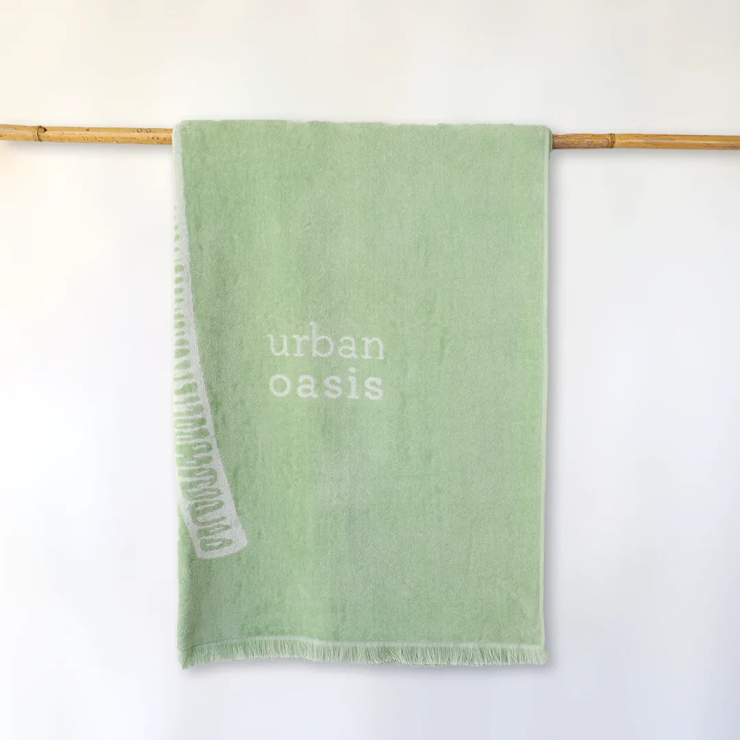 Urban Oasis Bangalow Palm Beach Towel