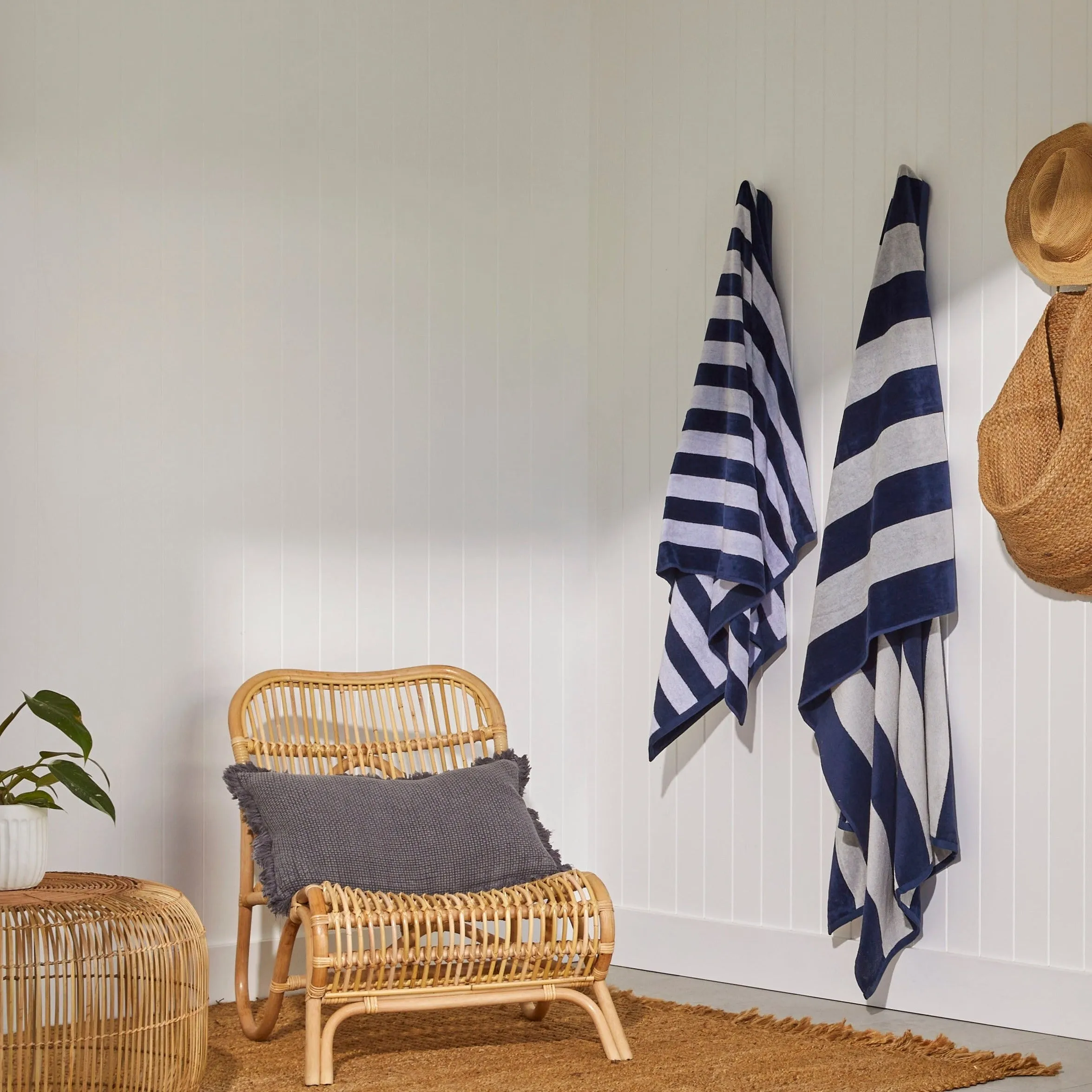 Urban Oasis Hayman Stripe Beach Towel