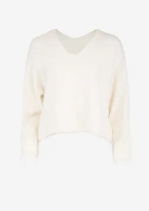 V-Neck Oversized Top