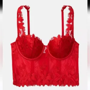 Victoria's Secret Very Sexy Lined Floral Balconet Corset