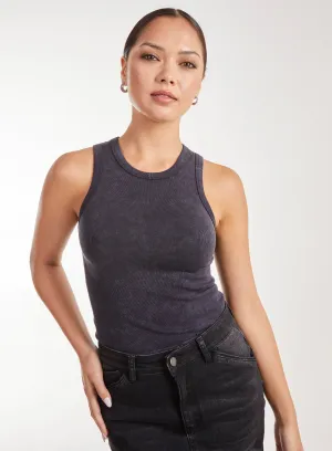 Washed Active Rib Vest