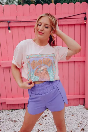 Wild Cowgirl Graphic Tee - Pink