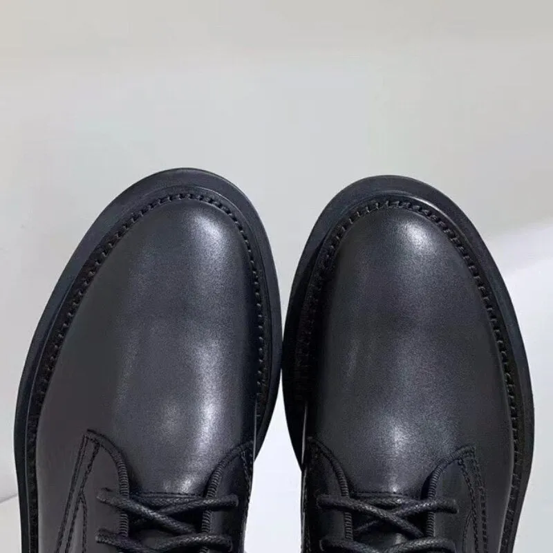 women Black Eden turn-lock Motorcycle Ankle Boots