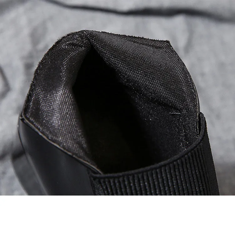 Women's Booties Autumn and Winter Thick with Pointed Boots Women's Boots Large Size Martin Fashion Boots
