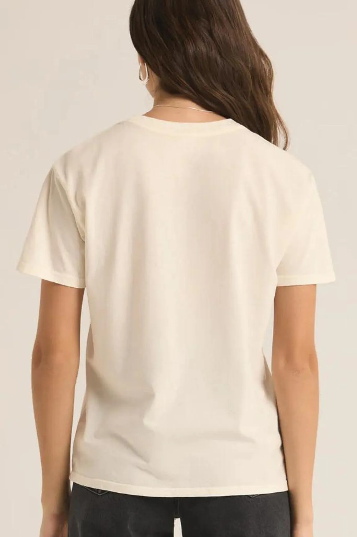 Z Supply: Game On Boyfriend Tee in Sea Salt