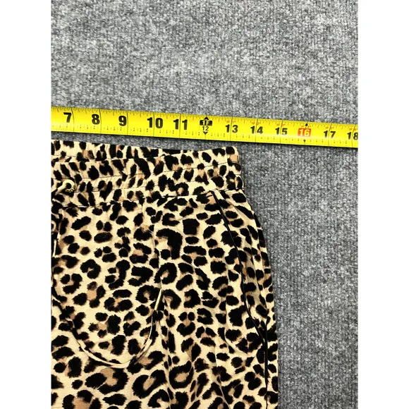 Zadig &amp; Voltaire Parone Leo Pajama Trousers 36 Animal Leopard AOP Wide Leg Bratz