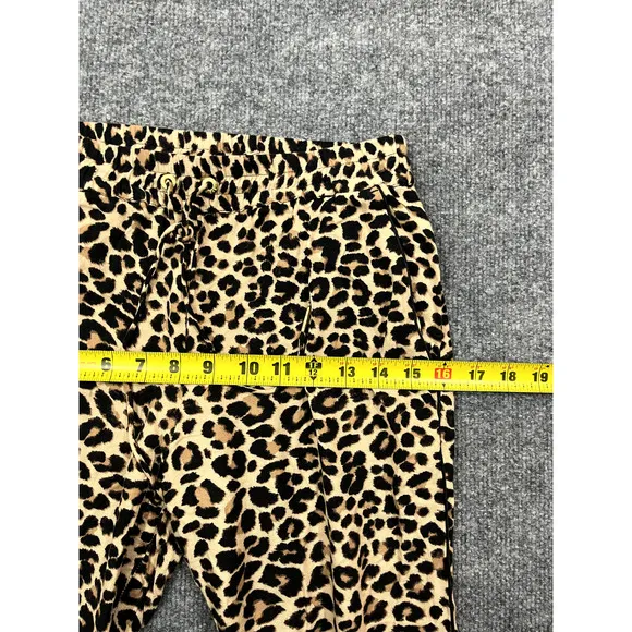 Zadig &amp; Voltaire Parone Leo Pajama Trousers 36 Animal Leopard AOP Wide Leg Bratz