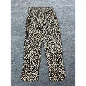 Zadig &amp; Voltaire Parone Leo Pajama Trousers 36 Animal Leopard AOP Wide Leg Bratz