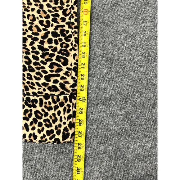 Zadig &amp; Voltaire Parone Leo Pajama Trousers 36 Animal Leopard AOP Wide Leg Bratz